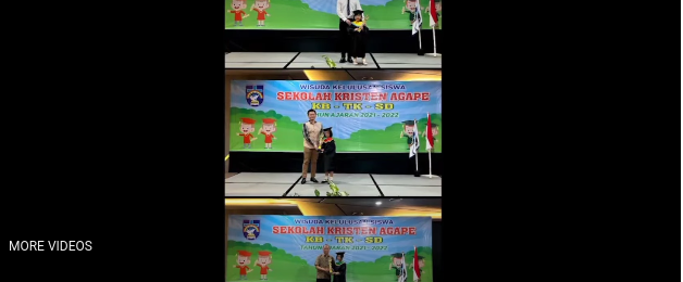 Graduation Students of Agape Christian School Year of Academy 2021-2022